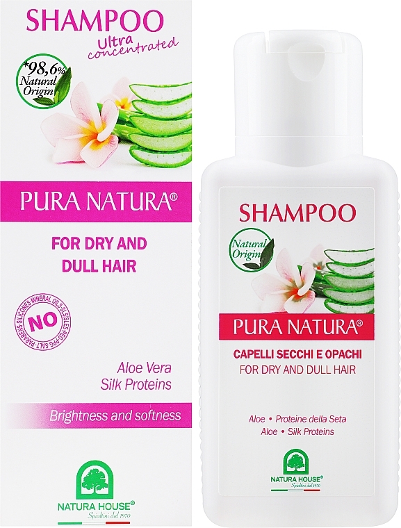 Silk Proteins & Aloe Shampoo - Natura House — photo N2