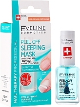 Fragrances, Perfumes, Cosmetics Regenerating Night Nail Mask - Eveline Cosmetics Nail Therapy Professional Peel-Off Sleeping Mask 