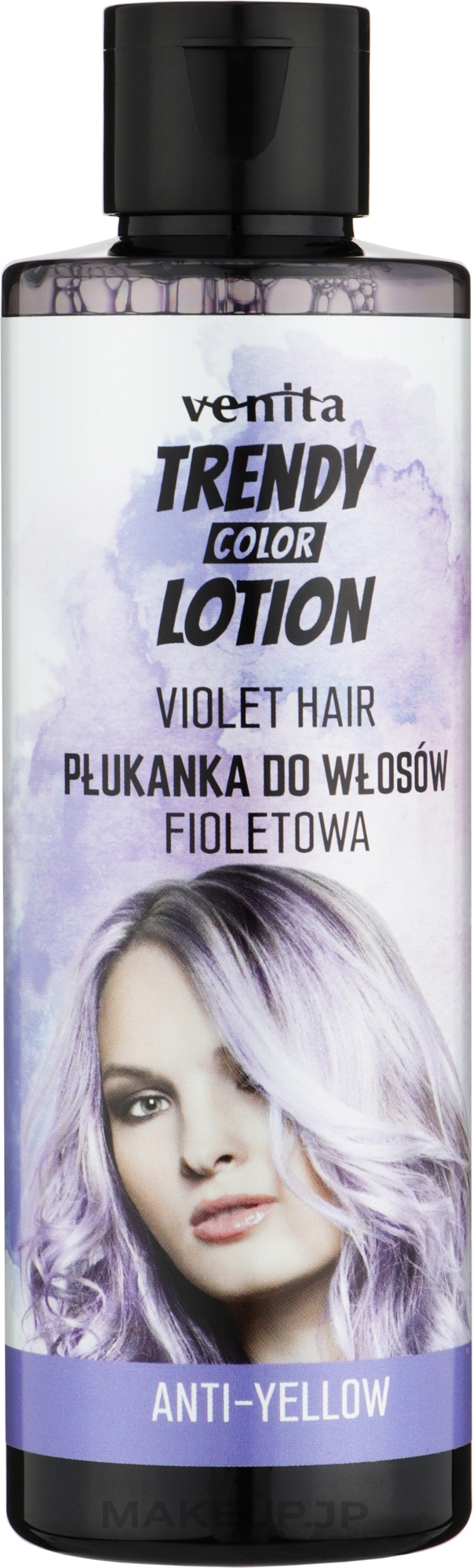 Blonde & Gray Hair Conditioner - Venita Salon Professional Lavender Anti-Yellow Hair Color Rinse — photo 200 ml