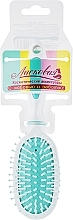 Fragrances, Perfumes, Cosmetics Kids Brush 'Emerald Shine' turquoise white - Laskovaya