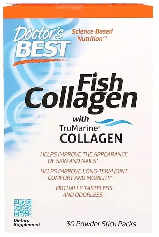 Fish Collagen with TruMarine Collagen - Doctor's Best Fish Collagen — photo N1