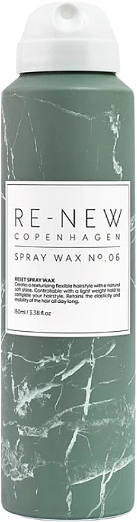 Hair Wax Spray - Re-New Copenhagen Reset Spray Wax #06 — photo N1