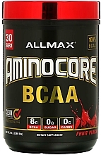 Fragrances, Perfumes, Cosmetics Amino Acids + BCAA - AllMax Nutrition Aminocore BCAA Fruit Punch