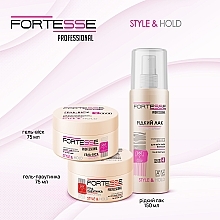 Ultra Strong Hold Hair Spray - Fortesse Professional Style Hairspray Ultra Strong — photo N5