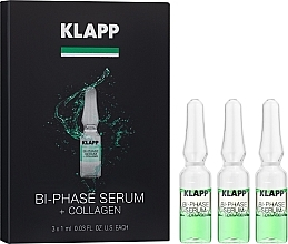 Fragrances, Perfumes, Cosmetics Bi-Phase "Collagen" - Klapp Bi-Phase Serum Collagen