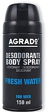 Fragrances, Perfumes, Cosmetics Fresh Water Deodorant Spray - Agrado Fresh Water Deodorant
