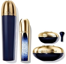 Fragrances, Perfumes, Cosmetics Set - Guerlain Orchidee Imperiale Quadrilogy Skincare Set (eye/cr/20ml + f/cr/50ml + f/ser/30ml + f/lot/125ml)