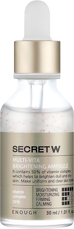 Multivitamin Complex Serum - Enough Secret With Multi-Vita Brightening Ampoule — photo N1