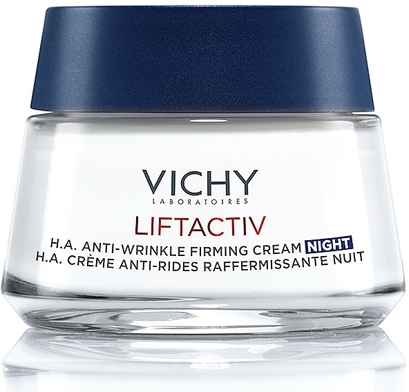 Anti-Wrinkle and Lifting Night Cream - Vichy LiftActiv Nuit Derm Source — photo N1