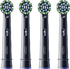 Replacement Head for Electric Toothbrush, 4 pcs - Oral-B Pro Cross Action Black — photo N2