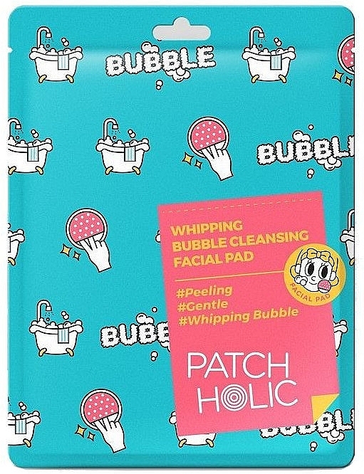 Cleansing Facial Pad - Patch Holic Whipping Bubble Cleansing Facial Pad — photo N3