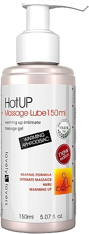 Massage Gel - Lovely Lovers HotUP Massage Lube — photo N1