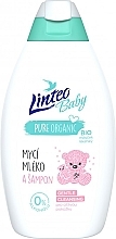 Fragrances, Perfumes, Cosmetics Cleansing Milk & Shampoo for Kids - Linteo Baby Pure Organic Cleansing Milk & Shampoo