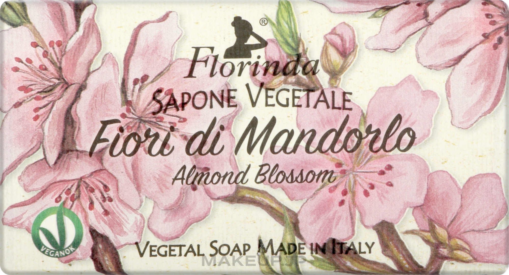 Natural Soap 'Almond Blossom' - Florinda Sapone Vegetale Almond Blossom — photo 100 g