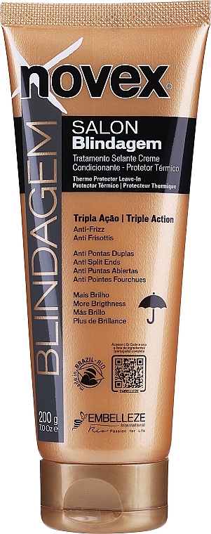 Protective Hair Cream - Novex Salon Blindagem Protetor — photo N1