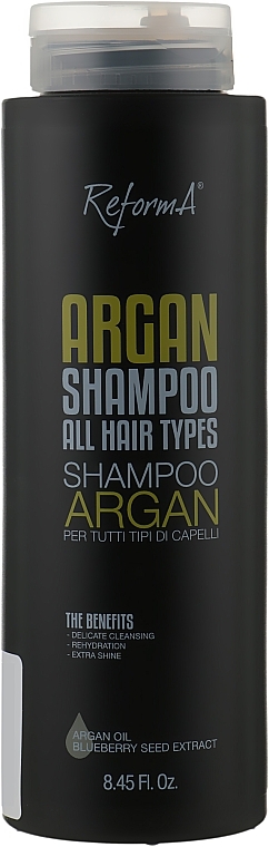 Argan Shampoo for All Hair Types - ReformA Argan Shampoo For All Hair Types — photo N1