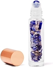 Fragrances, Perfumes, Cosmetics Gemstone Lazurite Oil Roll-On Bottle, 10 ml - Crystallove Lapis Lazuli Oil Bottle