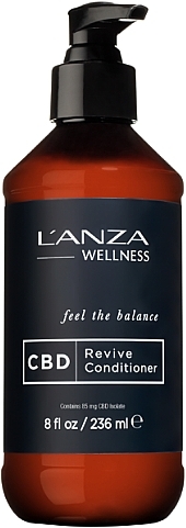 Energizing hair conditioner - L'anza Healing Wellness CBD Revive Conditioner — photo N1