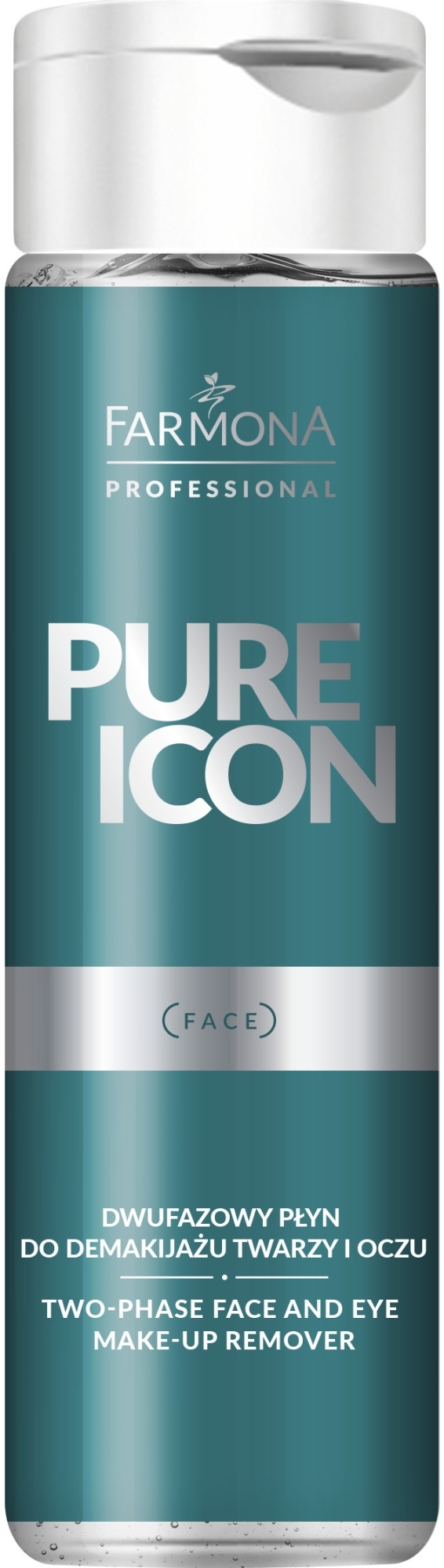 顔と目のための2フェーズのメイク落とし - Farmona Professional Pure Icon Two-Phase Face And Eye Makeup Remover	 — photo 250 ml