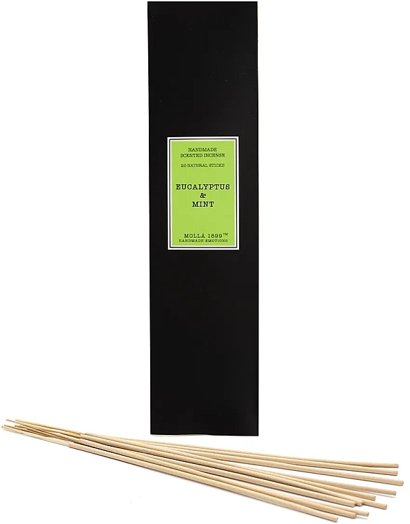 Incense Sticks - Cereria Molla Incense Sticks Eucalyptus & Mint — photo N1