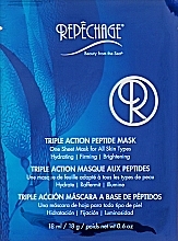 Fragrances, Perfumes, Cosmetics Triple Action Peptide Sheet Mask - Repechage Triple Action Peptide Mask