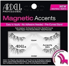 False Lashes - Ardell Magnetic Lashes Accent 003 — photo N1