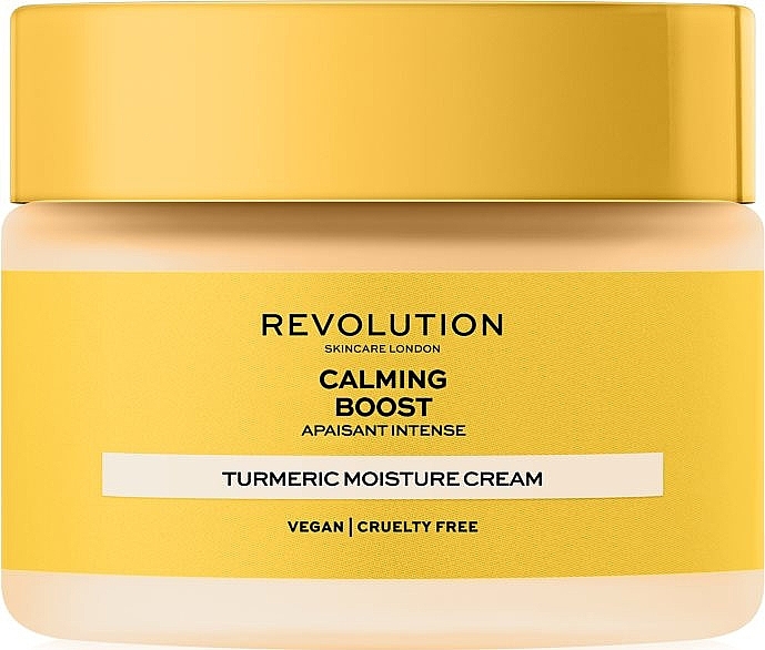 Antioxidant Face Cream - Revolution Skincare Boost Calming Turmeric — photo N1