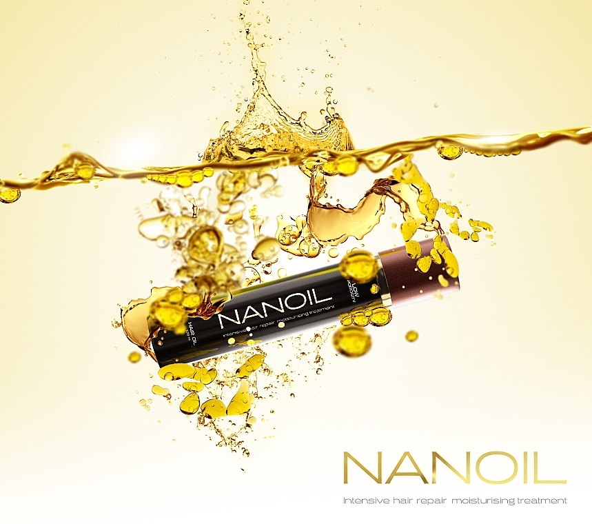 Low Porosity Hair Oil - Nanoil Hair Oil Low Porosity — photo N4