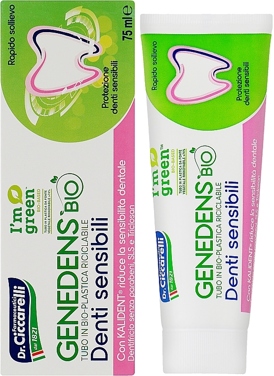 Toothpaste for Sensitive Teeth - Dr. Ciccarelli Genedens Bio Sensitive Teeth — photo N3