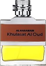 Fragrances, Perfumes, Cosmetics Al Haramain Khulasat Al Oud - Eau de Parfum (tester with cap)