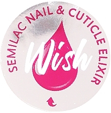 Nail and Cuticle Oil-Elixir - Semilac Care Nail & Cuticle Elixir Wish — photo N2