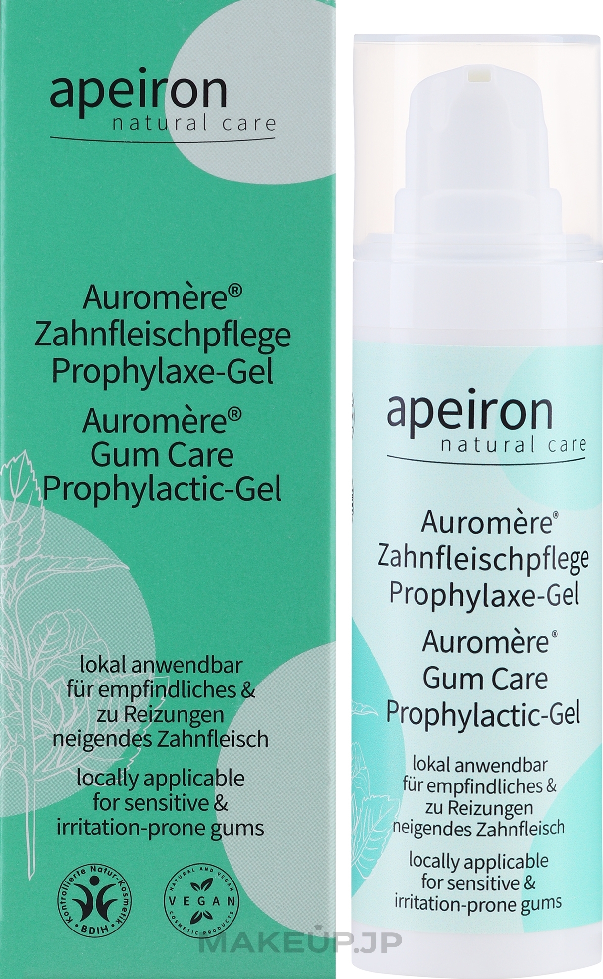 Preventive Gum Gel - Apeiron Auromere Gum Care Prophylaxis Gel — photo 30 ml