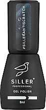 Fragrances, Perfumes, Cosmetics Non-Scratch Gel Top Coat - Siller Professional Anti-Screech No Wipe Top