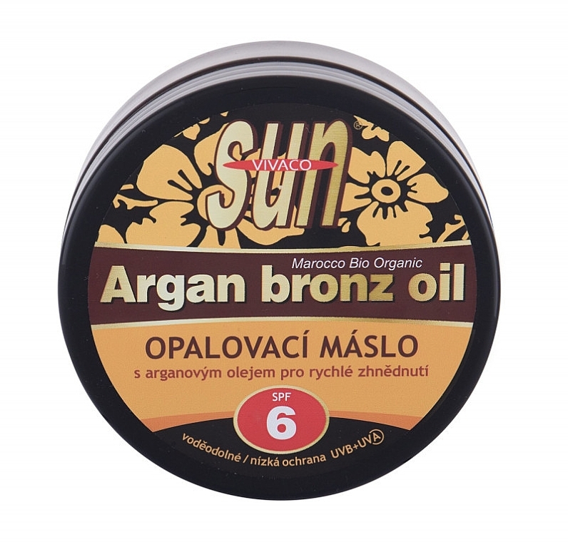 Tanning Oil - Vivaco Sun Argan Bronz Oil SPF 6 — photo N1