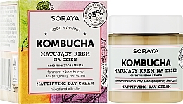 Mattifying Day Cream for Combination & Oily Skin - Soraya Kombucha Mattifying Day Cream — photo N2