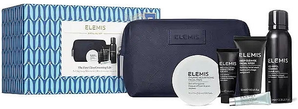 Set, 6 products - Elemis The First-Class Grooming Edit — photo N1