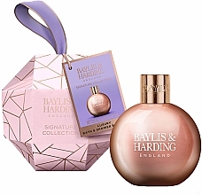 Bath Foam in Gift Box - Baylis & Harding Jojoba, Vanilla & Almond Oil Festive Bauble Gift — photo N1