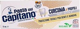 Turmeric & Propolis Toothpaste - Pasta Del Capitano Turmeric & Propolis Toothpaste — photo N3