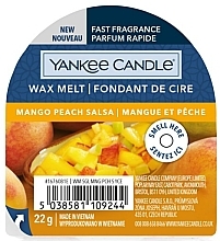Fragrances, Perfumes, Cosmetics Aromatic Wax - Yankee Candle Wax Melt Mango Peach Salsa