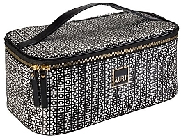 Fragrances, Perfumes, Cosmetics Makeup Bag - Auri Simple Black & White