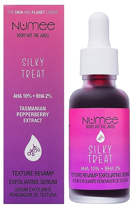 Exfoliating Face Serum - Numee Drops Got The Juice Silky Treat Serum — photo N1