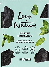 Fragrances, Perfumes, Cosmetics Charcoal & Organic Mint Scrub Shampoo - Oriflame Love Nature