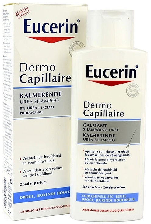 Dry Scalp Shampoo - Eucerin DermoCapillaire Shampoo — photo N1