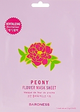 Fragrances, Perfumes, Cosmetics Sheet Mask - Beauadd Baroness Flower Mask Sheet Peony Flower