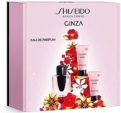 Fragrances, Perfumes, Cosmetics Shiseido Ginza - Set (edp/50ml + b/lot/50ml + sh/cr/50ml)