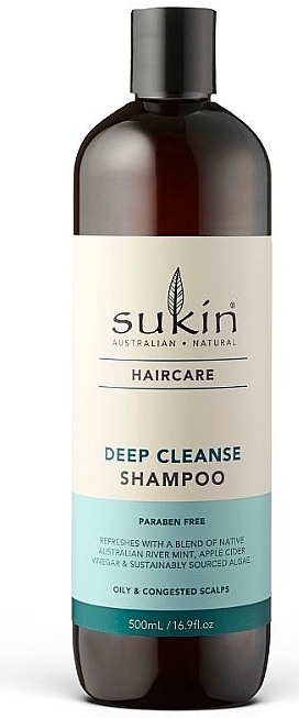 Deep Cleansing Shampoo - Sukin Deep Cleanse Shampoo — photo N1