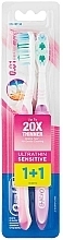 Fragrances, Perfumes, Cosmetics Toothbrushes, extra soft, 2 pcs - Oral-B Ultra Thin Sensitive Toothbrush