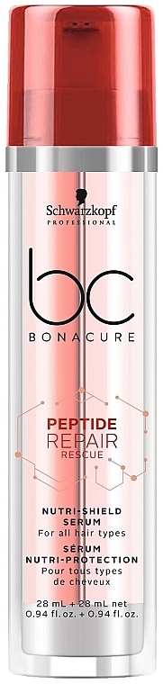 Hair Serum "Dual Action" - Schwarzkopf Professional Bonacure BC — photo N1