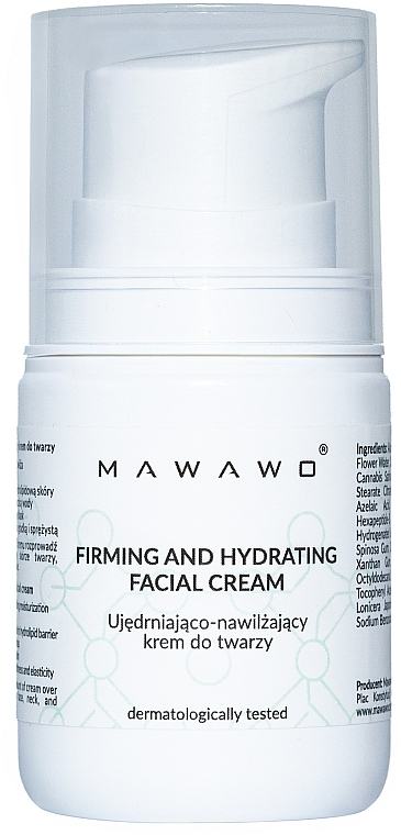 Firming & Moisturizing Face Cream - Mawao Firming And Hydrating Face Cream — photo N1