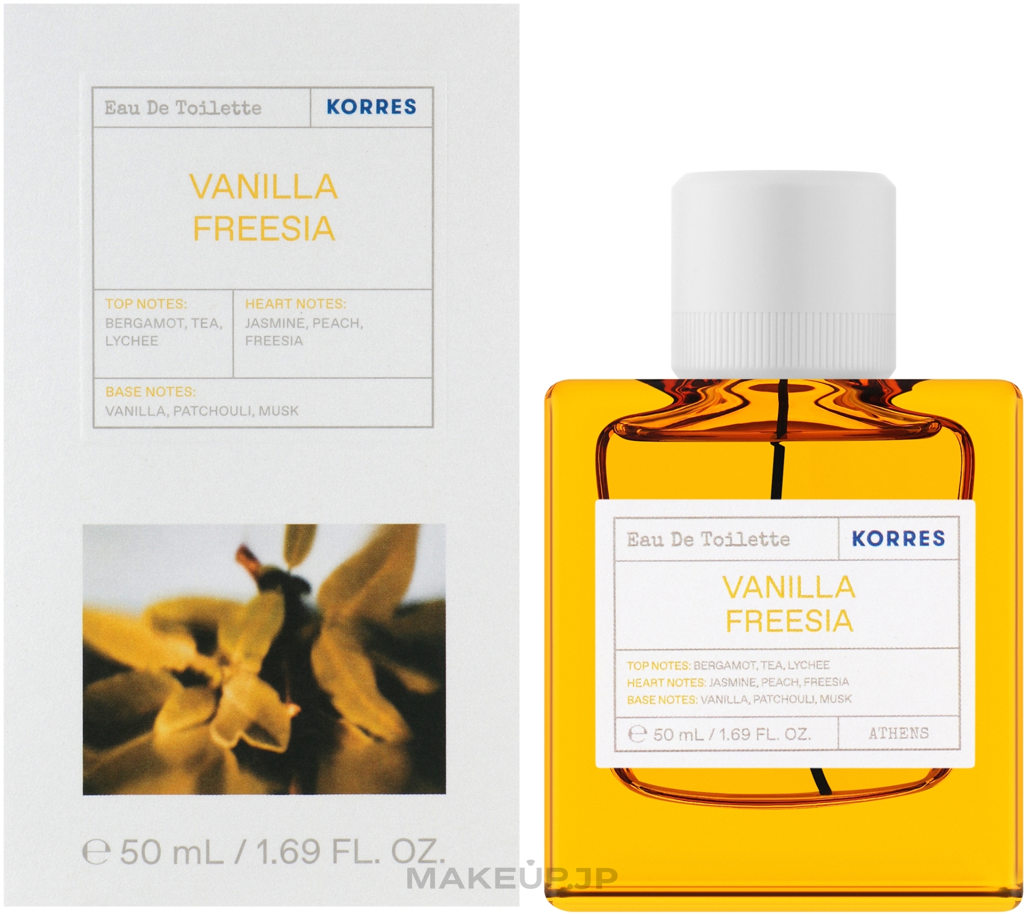 Korres Vanilla Freesia - Eau de Toilette — photo 50 ml